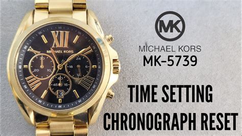 michael kors mk 5739 reset